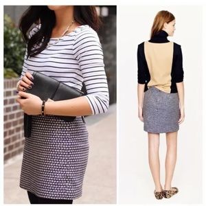 Jcrew tweed skirt